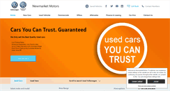 Desktop Screenshot of newmarketmotors.ie